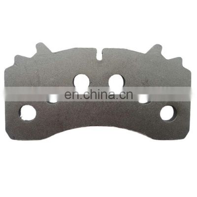 Truck Brake Pad Manufacturers with Back Plate 1/4 Cheap price Auto Brake System Brake Pad Bulge Steel Back Plate Backing Plate