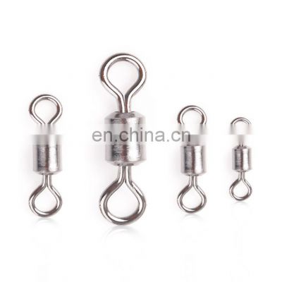 50pcs/bag High Quality Copper Wholesale Rolling Swivel American Fishing Snap