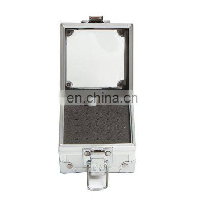 2021 Wholesale Label Carbide Drill Bit Sets Case Manicure Pedicure Electric Metal Nail Box Medium Nail Drill Bits Holder photo-2