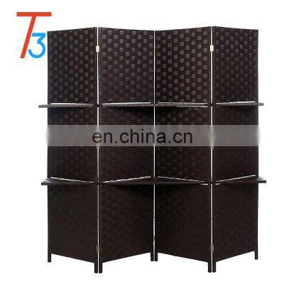 4 Panel Decoration Furniture Folding Wooden Screen photo-2