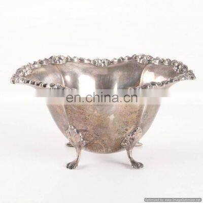 brass bowl with leg