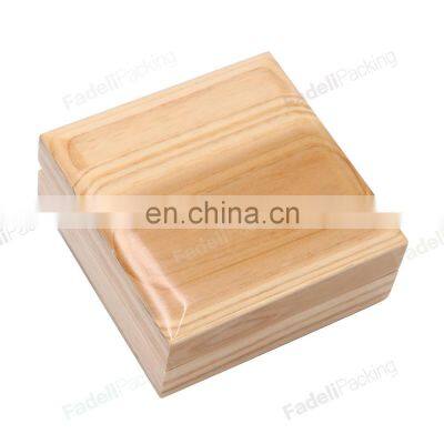 Factory Wholesale Hot Selling Wooden Jewellery Box Custom Logo Pendant Earring Box