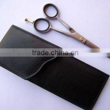 Hair Scissors Case for one Scissor made of Synthetic Leather