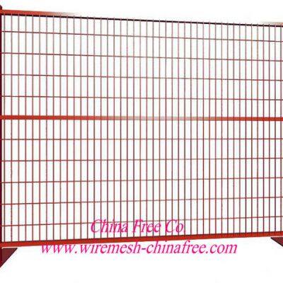 Welded mesh temporary fence panel for Canada