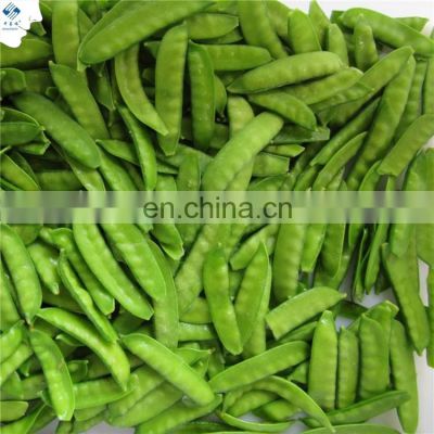 Sinocharm Frozen vegetable New Season Sweet Crisp Organic Non Worm  Frozen Snow Peas