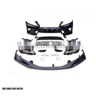 High quality Body kit front bumper for 2009-2012 RX update 2013 bumper