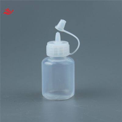 High Quality 30ml Cosmetic Packaging Transparent FEP Dropper Bottle for Laboratory Use