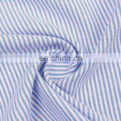 Available From Stock TC Oxford Plaid Fabric Polyester-cotton Yarn-dyed Oxford Plaid Garment Fabric Strip Fabric photo-2