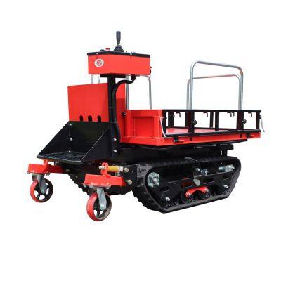 electric garden crawler type truck dumper