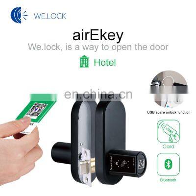 WE.LOCK 2020 hot sale house electronic RFID card lock door handle lock