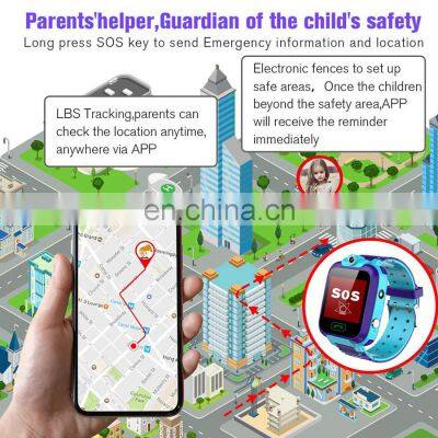 Q12 Kids Smart Watch Anti-Lost Kid 1.44 Inch 380mAh Touch Screen SOS Waterproof Children Sim Smart Watches Kids photo-5