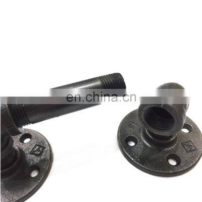 Traditional Rusty Antique Industrial Pipe Cabinet Barn Door Pull Handle Industrial Metal Pipe Door Handle photo-5