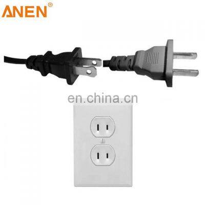 DJ005D AC Power Cord Plug NEMA 1-15P 2 Pole 2 Wire Male Plug Vacuum Cleaner Power Cords Plug photo-5