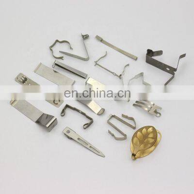 Wholesale switch socket contact stamping metal parts sheet Metal copper brass contact  2021