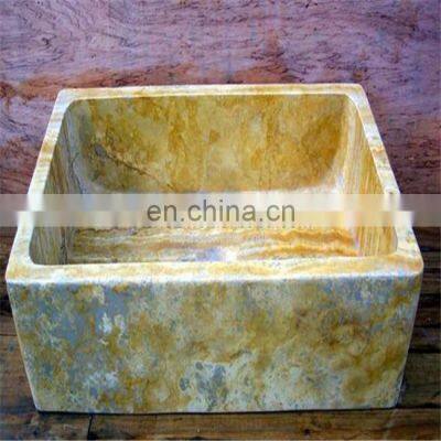 Factory Price Sivas Yellow Travertine