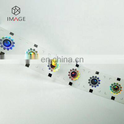 Silver De-metalized Hologram Hot Stamping Foil for Documents Security photo-3