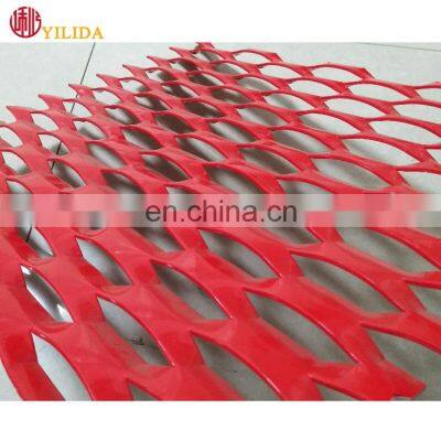 PVDF Decoration Aluminum Expanded Metal Mesh
