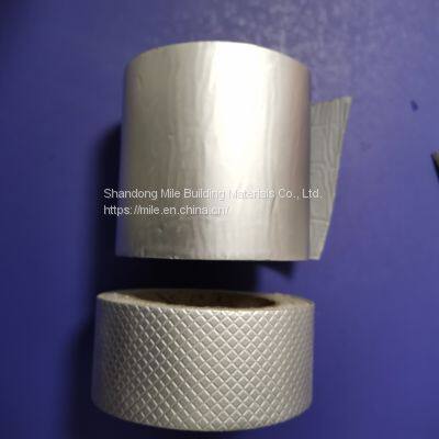 butyl window tape high Self Adhesive Aluminum Foil Butyl Rubber Tape