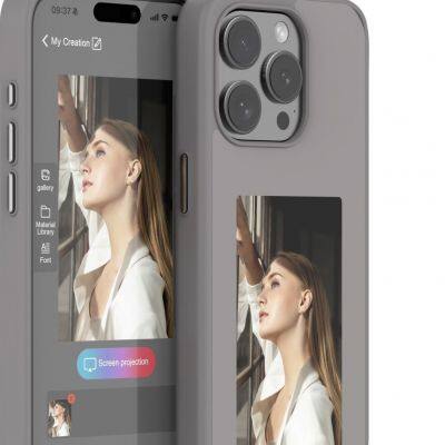 NFC E Ink Screen DIY IPhone Case photo-4