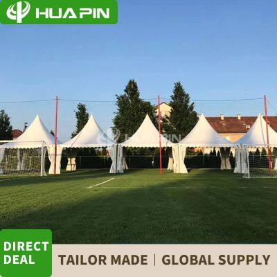 5x5 Meters White Outdoor Commercial Heavy Duty Aluminum Frame PVC Canopy Wedding Party Tent photo-3
