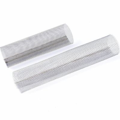 Customized 50 100 150 200 Micron Stainless Steel Wire Mesh Filter Tube For Water Treatment