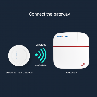 Wireless Gas Detector CH4 Leakage Fire Alarm Security Alarm photo-4