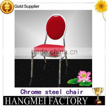 lovely color style chrome steel chair