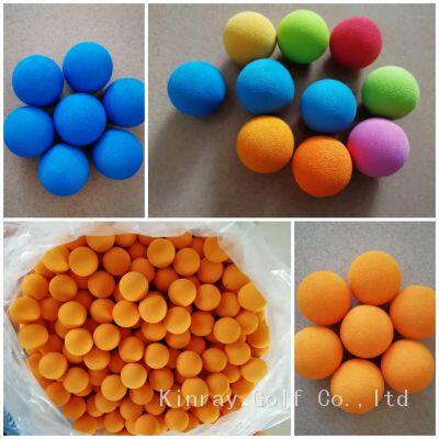 Indoor practice golf ball
