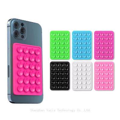 Durable Silicone Suction Phone Holder for iPhone – Shockproof Design, Anti-Slip Base, Long-Lasting Adhesion