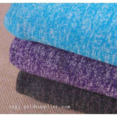 Weft Knitted Cationic Two-tone Sweater Fleece Fabric For Winter Garment - Premium Textured Warmth With Dynamic Color Contrast photo-3
