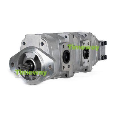 Zahnradpumpenbaugruppe 705-55-24110 Hydraulische Zahnradpumpe zur Reparatur für LW100 Komatsu Radlader-Kranmaschine photo-2