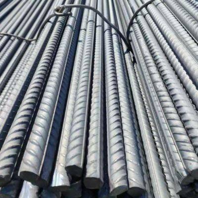 Steel Rebars Reinforcing Bars ASTM HRB400 10mm 12mm Screw-Thread Iron Rod Brand Building Cutting Bending Welding