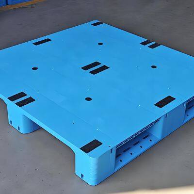Recyclable Plastic Shipping Pallet Custom Size Euro/US Standard for Logistics & Transportation photo-2