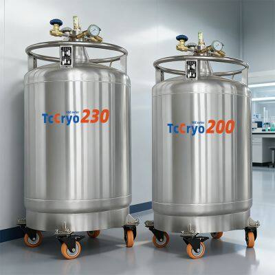 Republic of El Salvador YDZ-230 Auto Fill Liquid Nitrogen Cryogenic Storage System TcCryo
