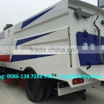 2015 New Dongfeng Tianjin 4x2 drive floor sweeping truck,road sweeping truck for sale