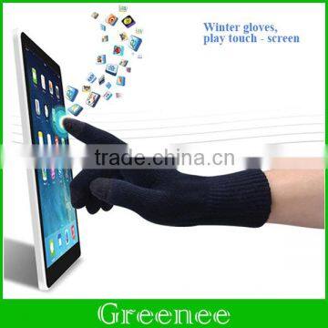 1 Pair Bluetooth Talking Glove Touch Screen Gloves Winter Warmer for Men Women Built-In Speaker and Microphone Hand Gesture for photo-6