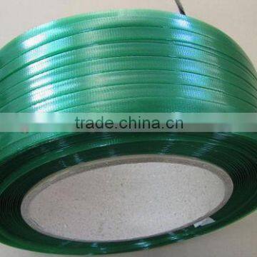 Green PET Strap For Machine Packing