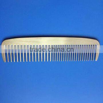 Cool Enjoy Alloy Metal Comb Golden Comb photo-3