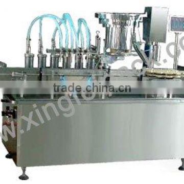 XFY Linear Liquid Filling Capping Labeling Machine