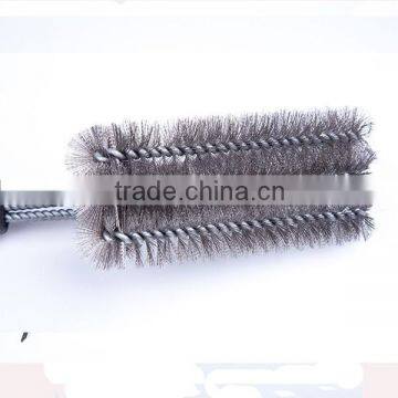 Factory price strong long handle grill brush/bbq grill brush