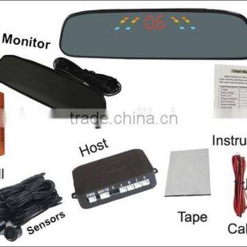 Good Selling LED Parking Sensor System With 4 Rear Sensors and Bibi Sound Alarm From Shenzhen