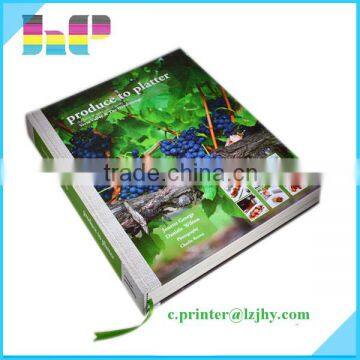 Film Lamination Surface Finish and Sewn Binding hardcover book printing