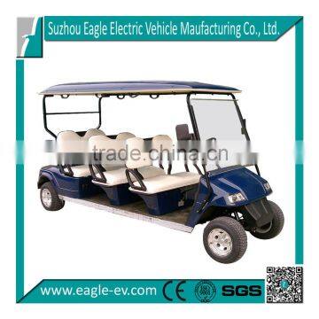 4 wheel drive electric golf cart, 6 seats, CE approved