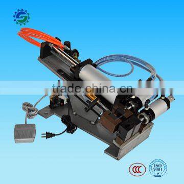 Gas-electric wire stripping machine