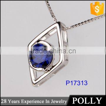 hot sale fashion 925 silver jewerly american diamond necklace sets