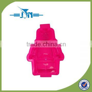 Large Figure Robot Silicone Mold, Robot Baking Molds, Minifigure Cube Tray Candy Mold, Building Block Ice Tray Candy photo-3