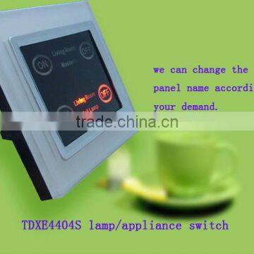 Fashionable Wireless Bidirectional Zigbee Smart Touch Screen Centralized Controller