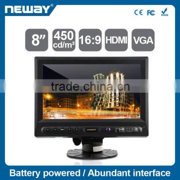 8 inch touch lcd monitor for car kit VGA touchscreen lcd monitor