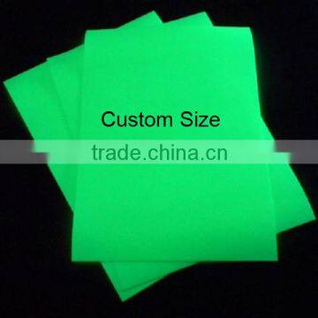 Luminous Vinyl 320mic Self Adhesive Luminescent Photoluminescence Vinyl Slitting & Lettering
