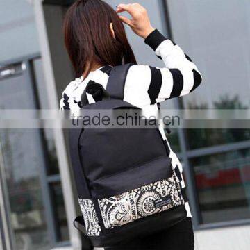 2016 New Chinese Style School Bags Girls&boy Canvas Backpack Men's Travel Bags Women Backpacks photo-3